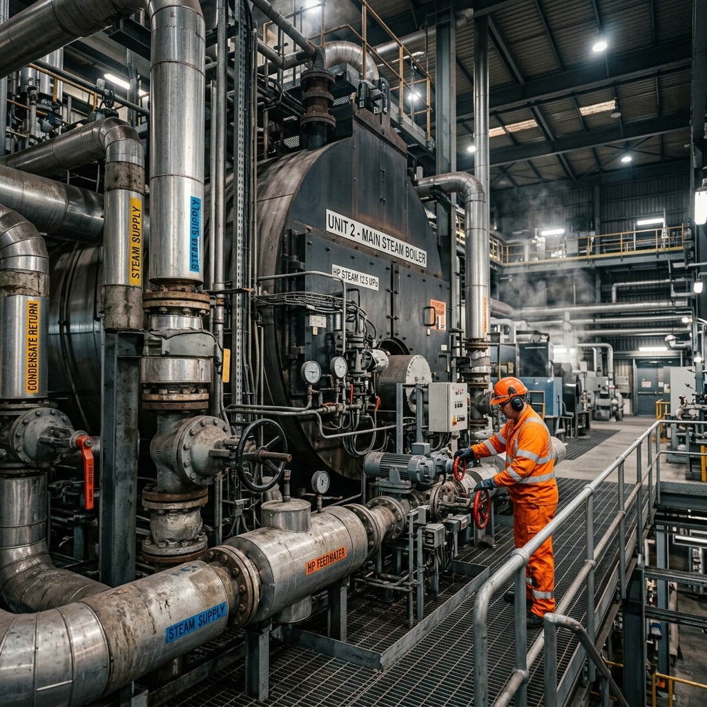 Steam Boiler Facility