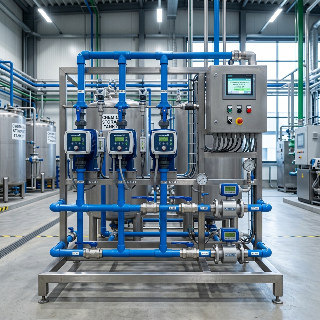 Cooling Chemical Dosing Skid